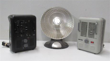 Trio of Heaters - They all work.