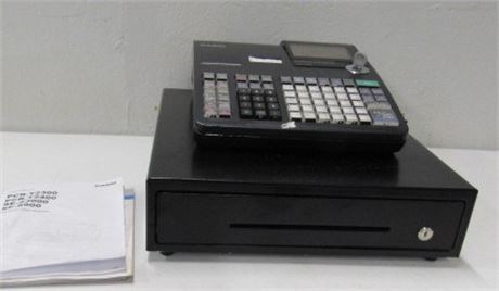 Working Casio Electronic Cash Register PCR-T23009 with Drawer
