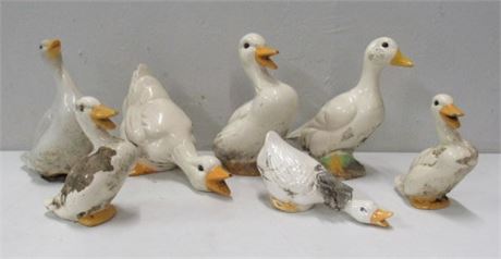 Ceramic Yard Art Ducks