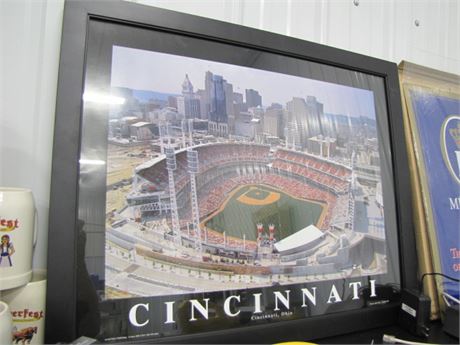 Cincinnati Reds Stadium Pic 25x31 (711 Blackhawk St. Billings)