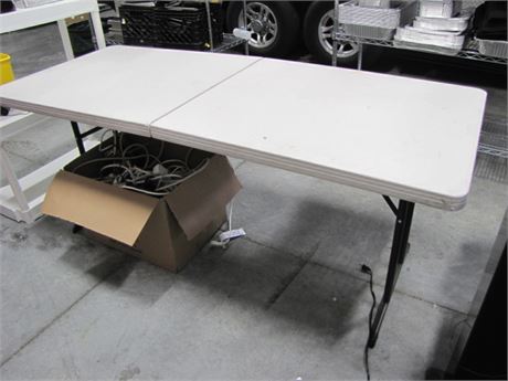 6' Folding Banquet Table #2 (711 Blackhawk St. Billings)