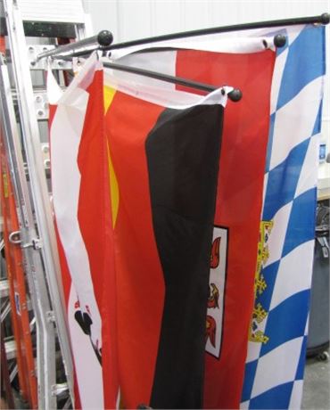 Nylon German Restaurant Flags (711 Blackhawk St. Billings)