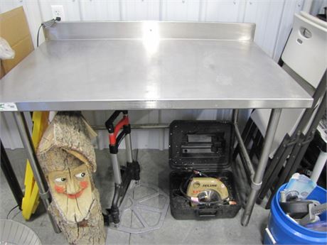 Stainless Steel Table 30x48 #2 (711 Blackhawk St. Billings)