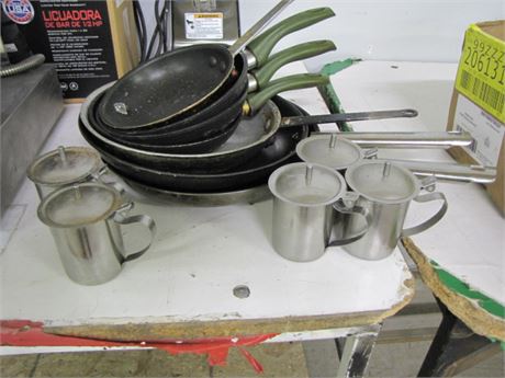 Frying Pans & Hot Water Dispensers (Tryan's Auction Center)