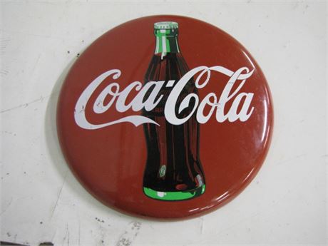 12" Coca Cola Sign (Tryan's Auction Center)