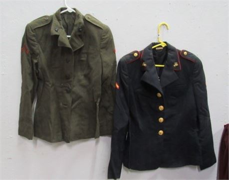 2 Vintage Military Uniforms