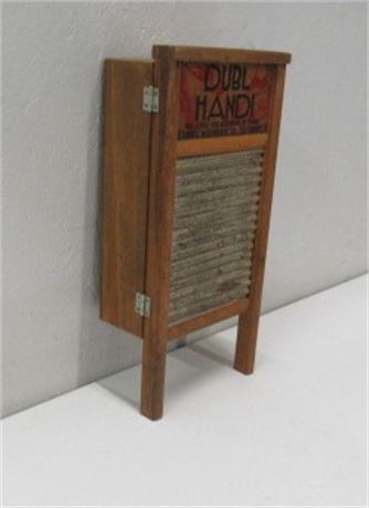 Antique Dubl Hand Travel Wash Board