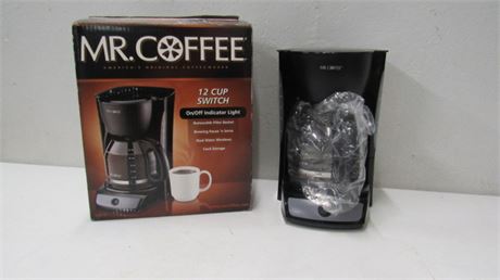 *New* Mr. Coffee 12 Cup Coffee Maker