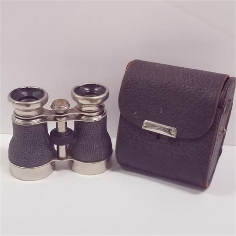 Vintage Binoculars w/Case