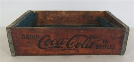 Vintage Wood Coca-Cola Bottle Crate