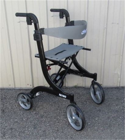 Nice "Nitro" Walker W/ Seat & Hand Brakes