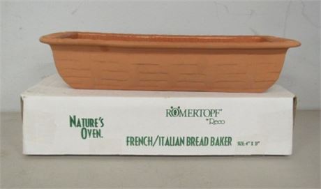 New Romertopf French/Italian Bread Baker