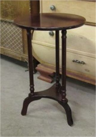 Vintage Wood Accent Table