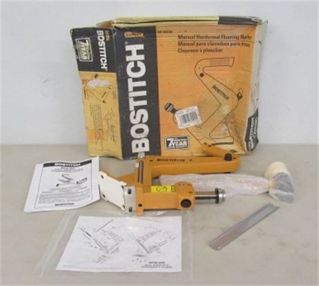 Never Used Bostitch  Floor Nailer with Staples