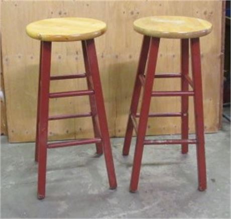 Pair of 29" Household Stools