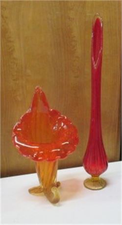 Bright Collectible Glass Vases