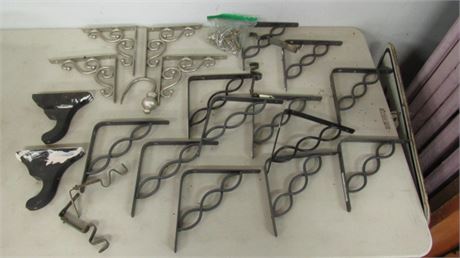 Nice 8 " Shelving Brackets with Hardware