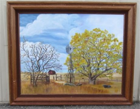 Original Framed Painting by Betty Marshall