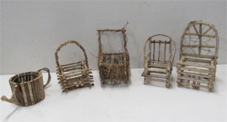 Outdoor Art - Hand Crafted Stick Miniatures