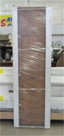 Knotty Alder 6 Panel Wood Core Prehung Door, RH, 24"