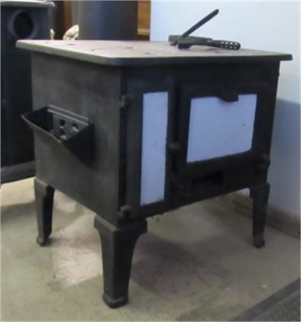 Antique Cast Iron Stove W/ Cook Top