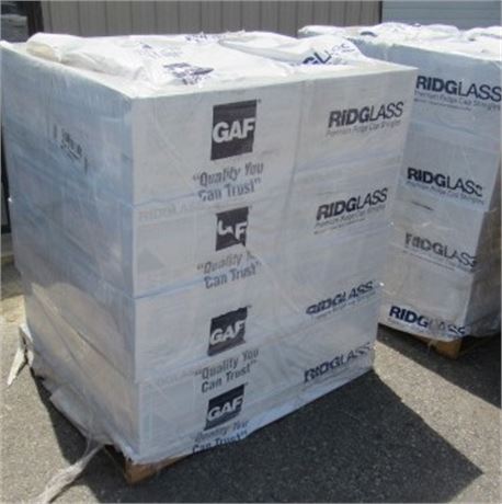 16 Boxes Hickory/Sedona Ridglass Shingles