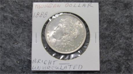 1888 Morgan Silver Dollar