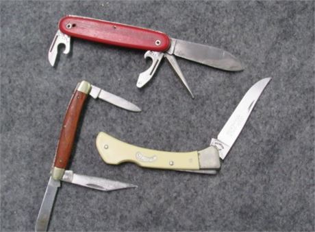 Pocket Knife Trio