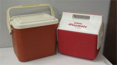 2 Insulated Lunch Coolers