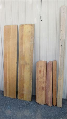 Assorted Solid Wood Planks - No Plywood, OSB, or Particle Board!