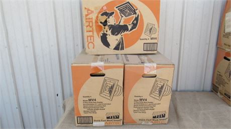 Three Cases of 4Way Ventilation Grill Boxes