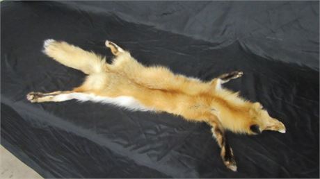 Tanned Fox Hide