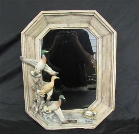 "Birds of a Feather" Ducks Unlimited Mirror By Greg Peltzer