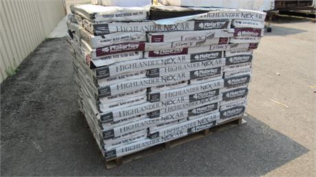 Approx. 20 Square Pallet of Midnight Black Shingles