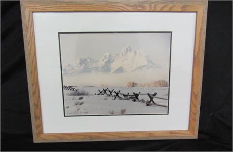 Nicely Framed & Matted Daniel Blankenship Print