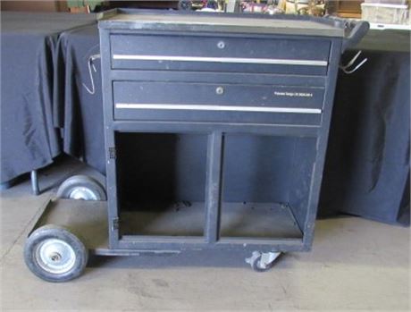 Rolling Welders Work Cart...40"x14"x32"