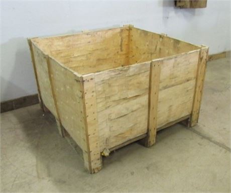 Large Wood Shipping Carton42"x42"x27"