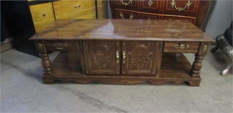 Coffee Table w/ Cabinet