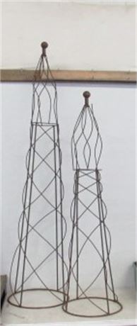 Nice Metal 5ft & 6ft Tower Trellis