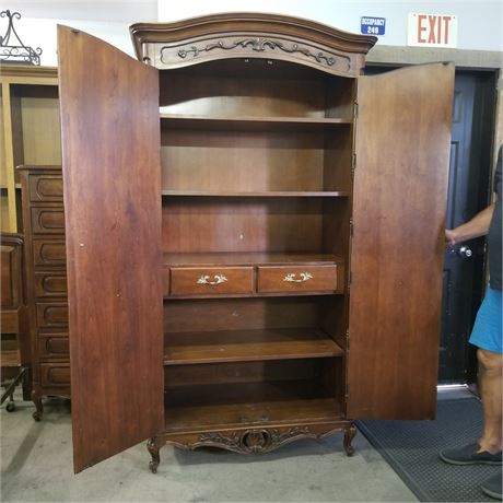 Nice Century Furniture Armoire - Matches Lot #'s 348,349,350,351