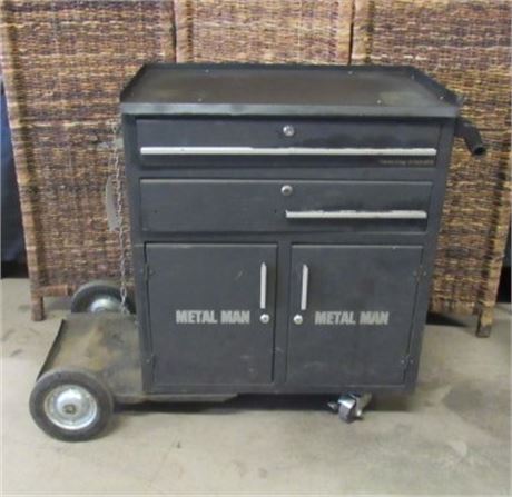 Rolling Welders Work Cart...40"x14"x32"