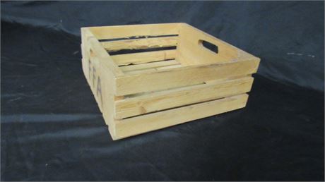 Wood Crate with FFA Brand...14"x14"x6"