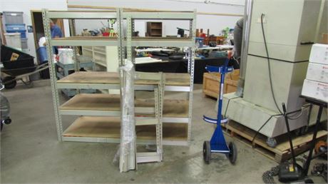 2 Industrial Shelving Racks..Needs Shelves for 2nd Rack...