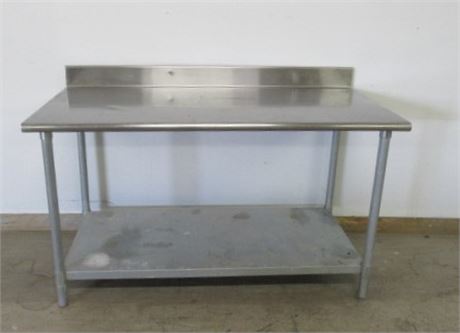 Food Safe Stainless Prep Table
