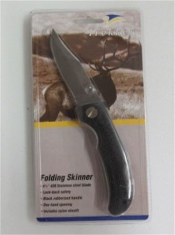 New* Folding Skinner Knife w/ Case