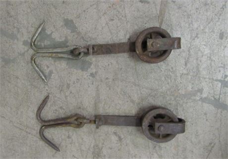 2-6" Meat Trolley Hooks