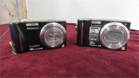 2 Panasonic Lumix Cameras