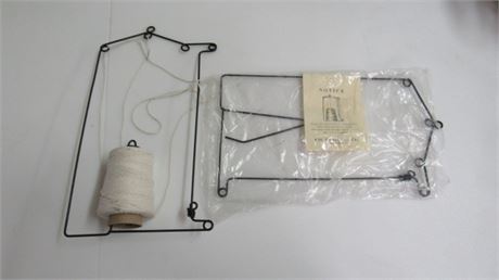 2 Twine Holders for Packaging