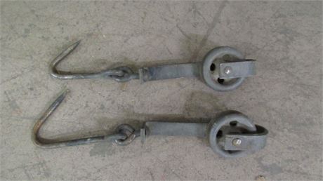 2-6" Meat Trolley Hooks