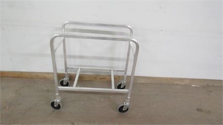 New Rolling Food Tub Caddy..29"x16"x33"...Tub Not Included